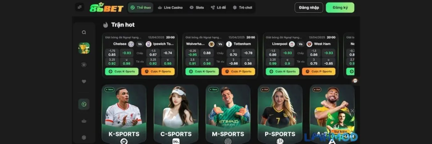 Tổng quan về nhà cái 86bet